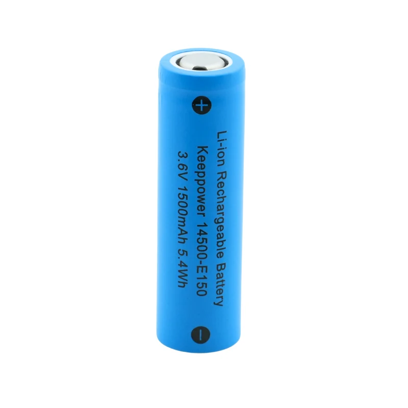KP 14500 - E150 - 1500mAh 3,6V - 3,7V Lithium-Ionen-Zelle (ohne Schutzelektronik)
