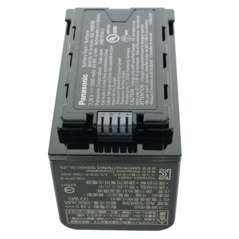 Panasonic AG-VBR59E Akku 5900mAh passend für AG-DVX200, AJ-PX270