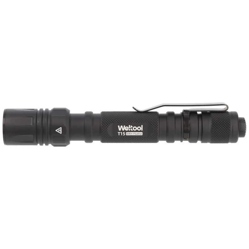 Weltool T15 – taktische LED-Stiftlampe mit 1.400 Lumen und 464 m Reichweite (schwarz)