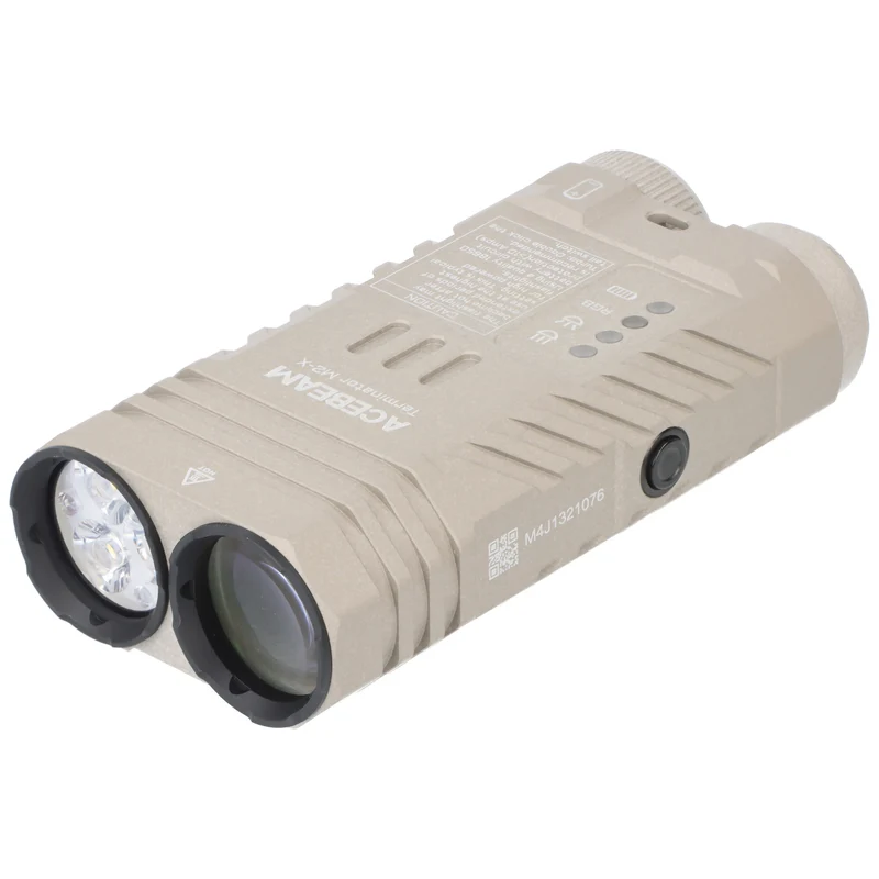 AceBeam Terminator M2-X – Dual LED Taschenlampe mit 6.500 K und bis zu 300 m Reichweite (Desert)