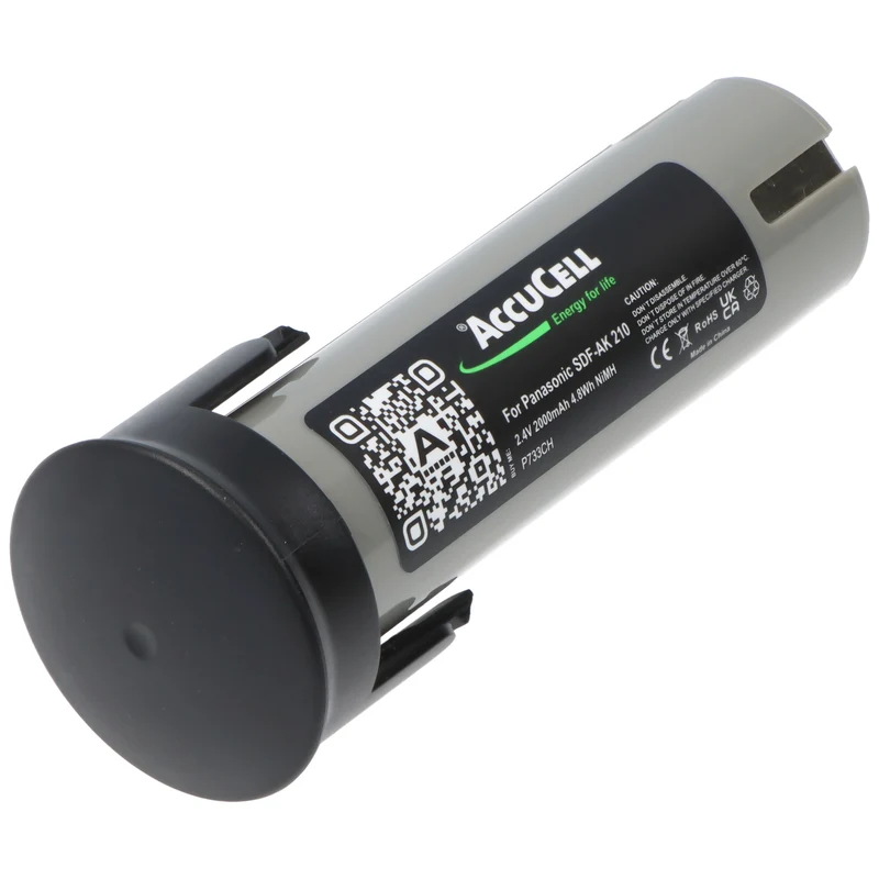 AccuCell Akku passend für Panasonic SDF-AK 210, EY9021B 2,0Ah