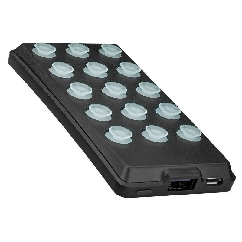Goobay Powerbank mit Saugnäpfen für die Befestigung an der Rückseite Ihres Smartphones