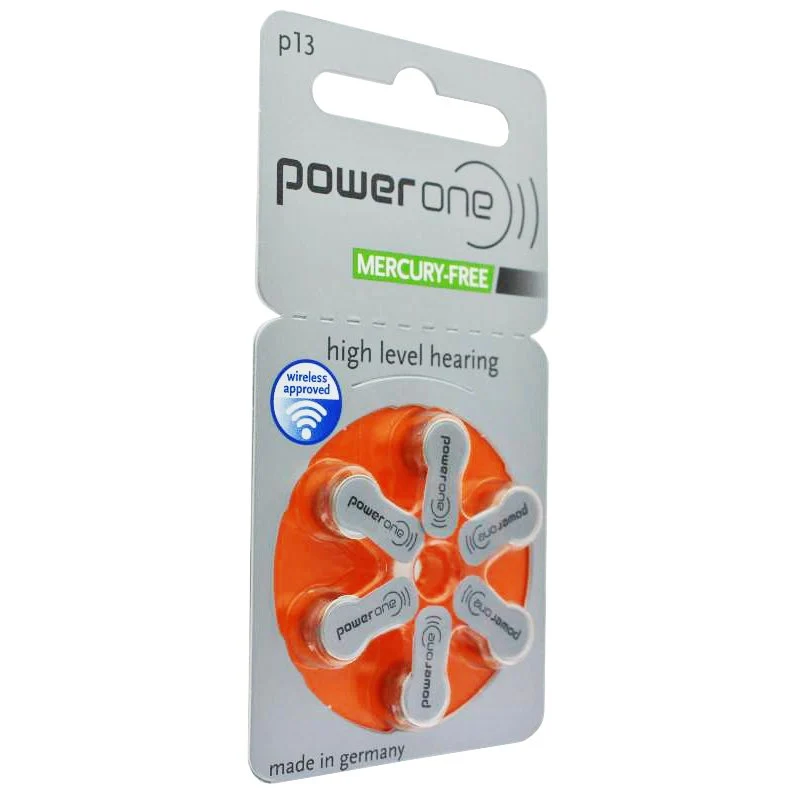 Rayovac Hörgerätebatterie H13MF Nr. 13 PR48 Extra Advanced, 310mAh 6 Stück im Blister