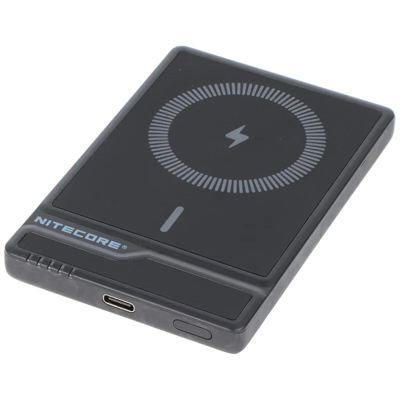 Nitecore Powerbank NW5000 mit 5000mAh, MagSafe-Technologie, magnetische, kabellose Powerbank von Nitecore