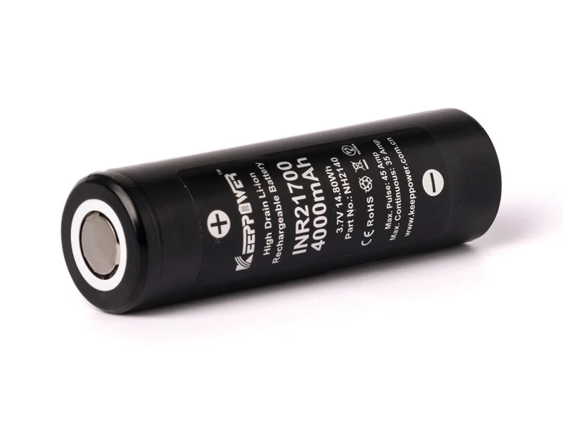 Keeppower INR21700 – 4000mAh, 3,6V – High-Drain Li-Ion Akku