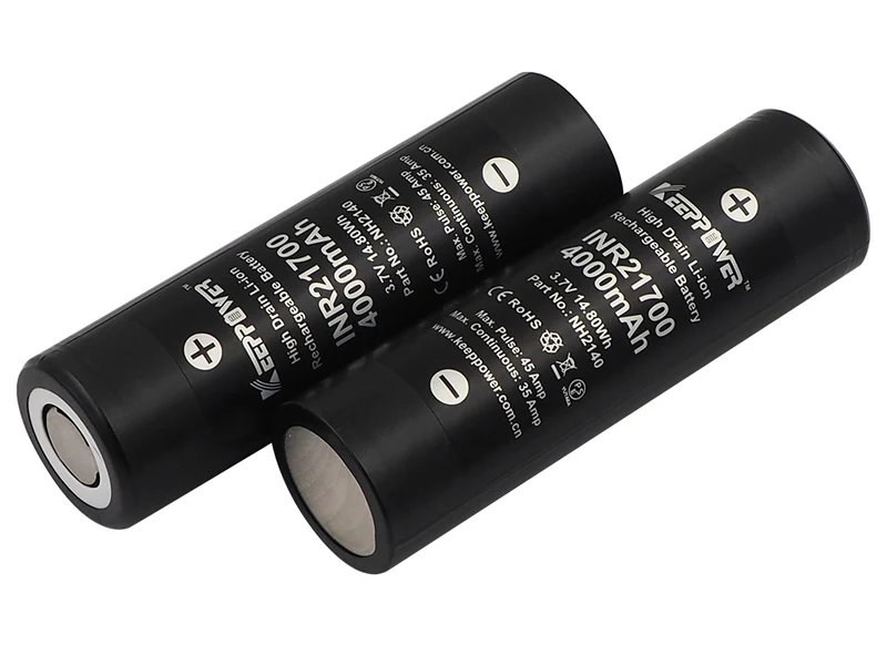 Keeppower INR21700 – 4000mAh, 3,6V – High-Drain Li-Ion Akku
