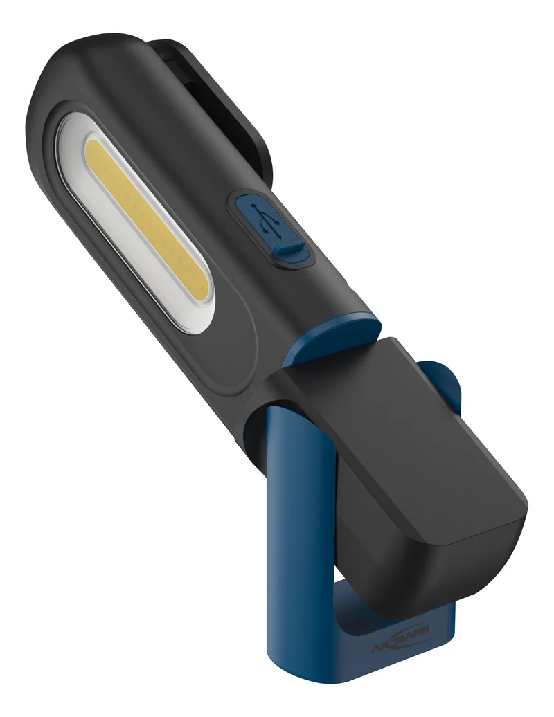 ANSMANN WL350R Arbeitsleuchte – Wiederaufladbare LED-Leuchte mit COB- und SMD-Technologie