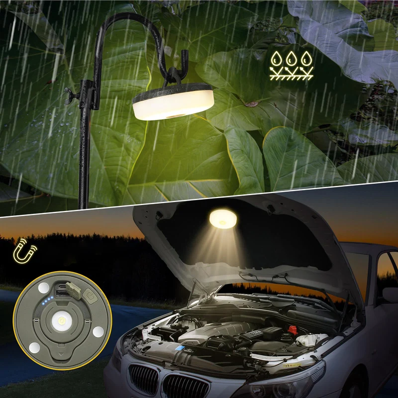 XCell LED-Light STRING – 3-in-1 LED Laterne, Taschenlampe & Lichterkette