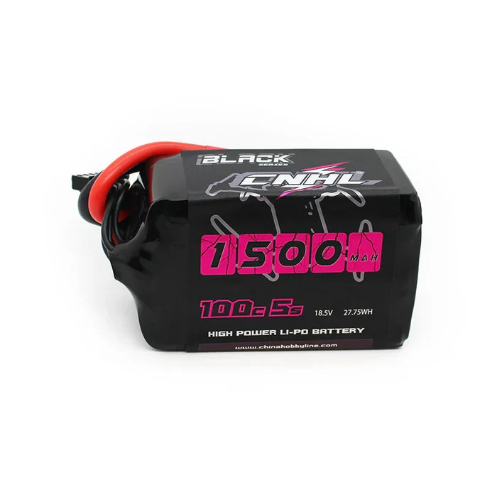 CNHL Black Series 1500mAh 5S 18,5V 100C LiPo-Akku mit XT60-Stecker