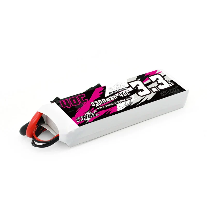 CNHL 3300mAh 11,1V 3S 40C LiPo-Akku mit XT60-Stecker