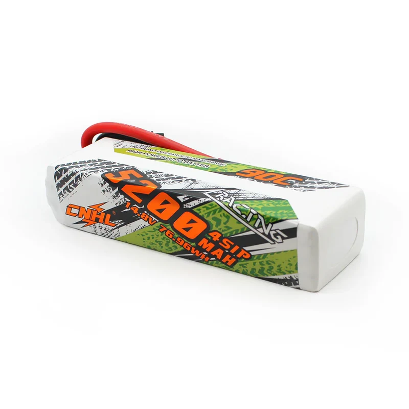 CNHL Racing Series 5200mAh 14,8V 4S 90C LiPo-Akku mit 8,0mm Bullet-Stecker