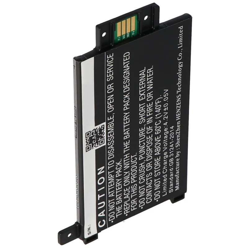 AccuCell Akku passend für Amazon Kindle Paperwhite 2014, EY21, DP75SDI, 170-1056-00 3,7 Volt 1600mAh mit 4 Kontakten