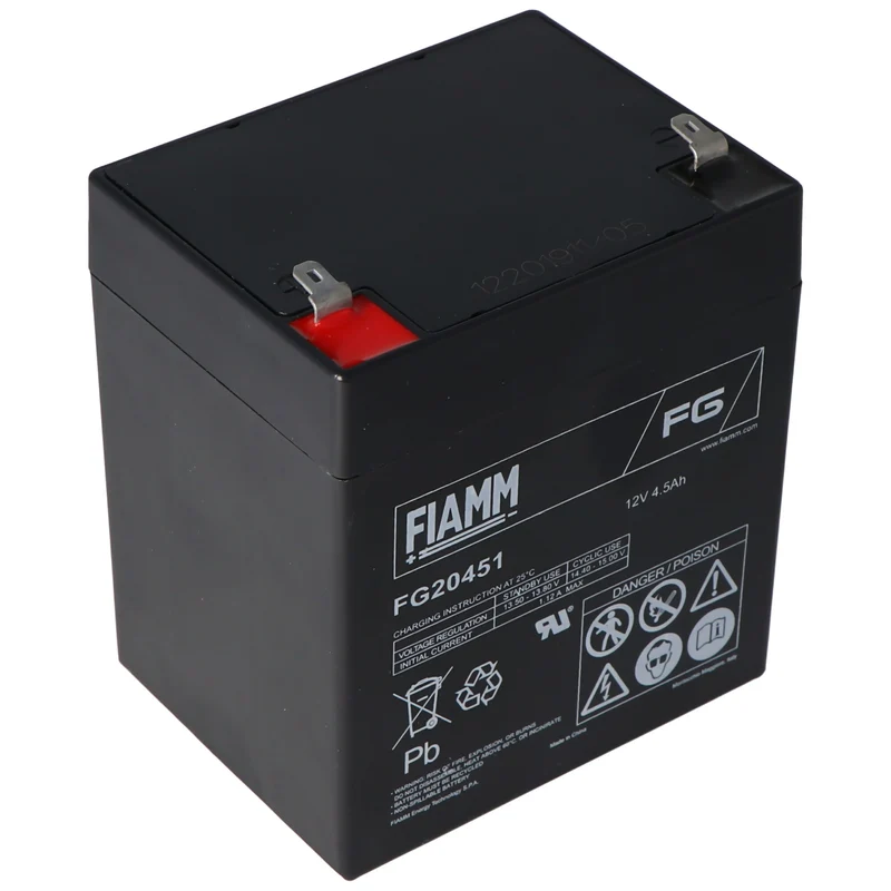 Fiamm FG20451 Akku 4,5Ah 12 Volt Bleiakku