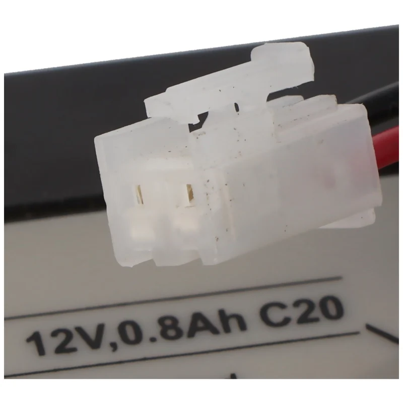 Yucel Y0.8-12 AGM Bleiakku, Yuasa 12V 0,8Ah Akku mit JST-Stecker