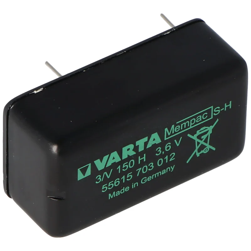 Varta Backup Akku MEMPAC S-H, 3N150H, 55615-703-012