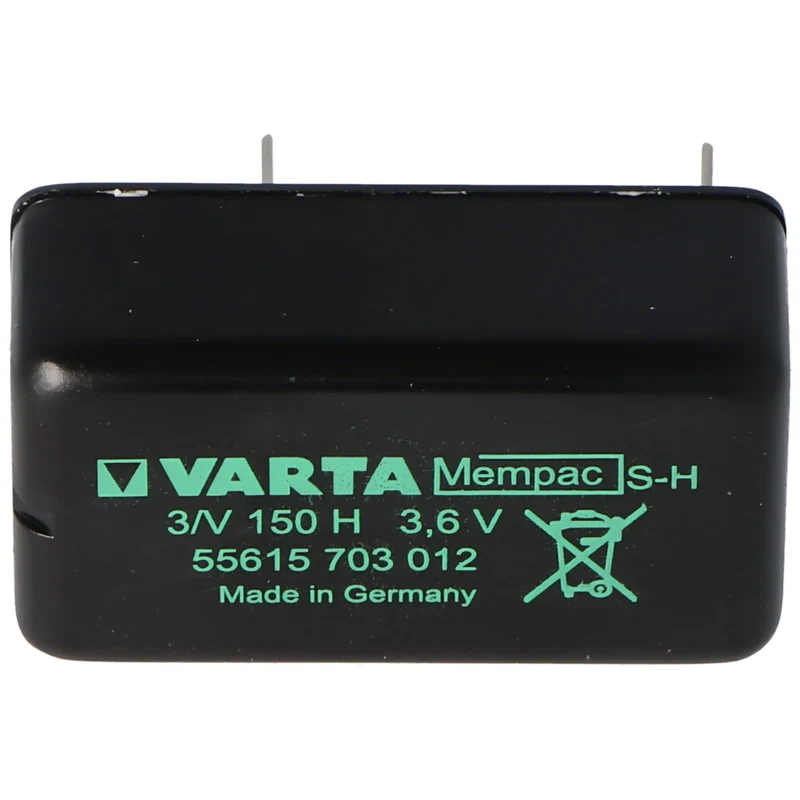 Varta Backup Akku MEMPAC S-H, 3N150H, 55615-703-012