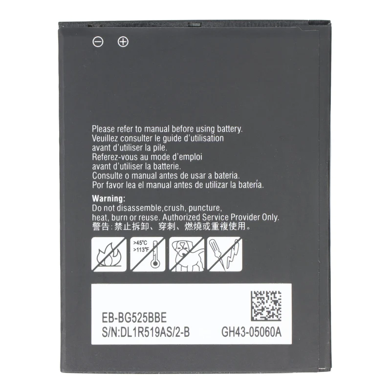 AccuCell Akku passend für Samsung Galaxy Xcover 5, SM-G525F, Li-Polymer, 3,8V, 3000mAh, 11,4Wh