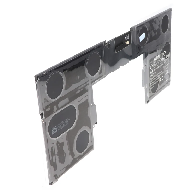 AccuCell Akku passend für Microsoft Surface Book 1785, Li-Polymer, 7,57V, 8030mAh, 60,8Wh, built-in, ohne Werkzeug