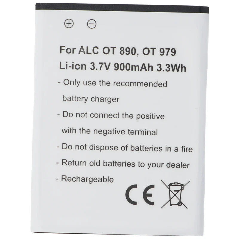 AccuCell Akku passend für ALCATEL One Touch 890, 890D, 891, 979