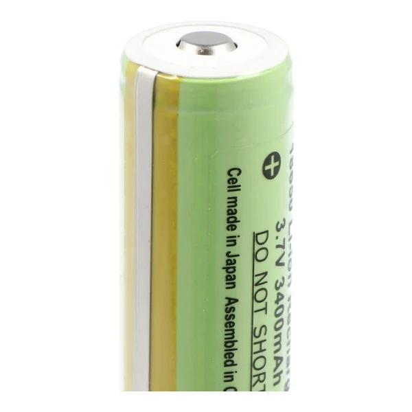 Panasonic 18650 3400mAh Li-Ion Akku Schutzschaltung
