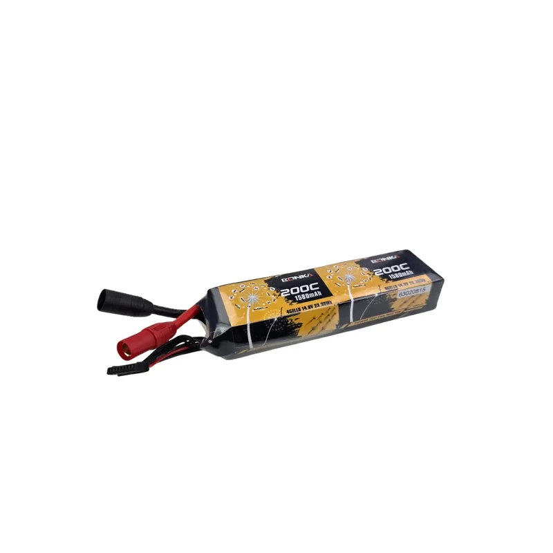 Bonka Lipo Akku 1580mAh 29,6V 200C/400C FPV AS150 Lang