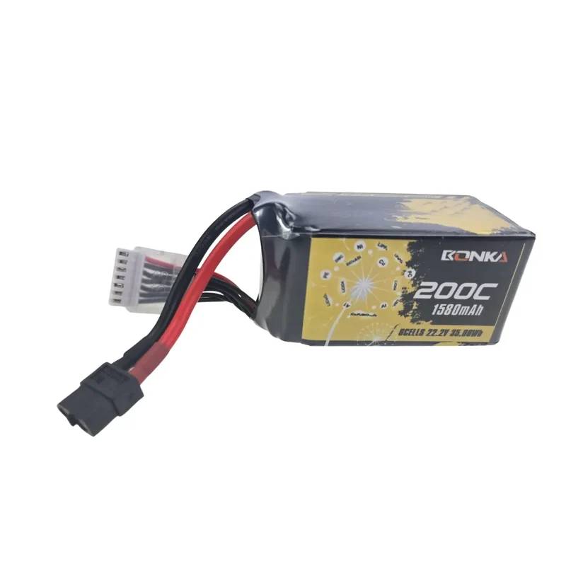 Bonka Lipo Akku 1580mAh 22,2V 200C/400C FPV XT60