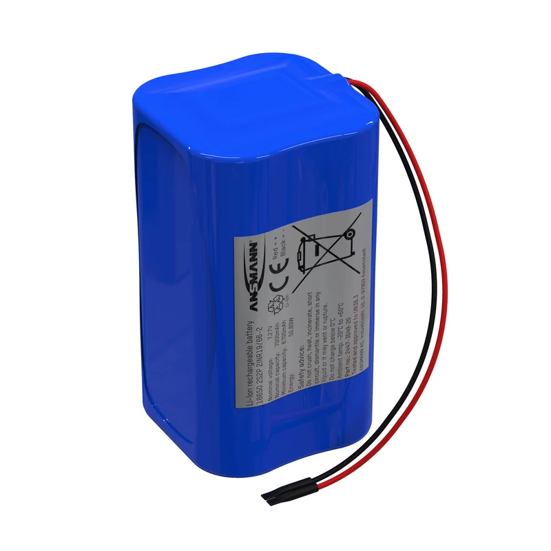 Ansmann Lithium-Ionen Akkupack 7,27 V/7000 mAh/2S2P, ideal für mobile Anwendungen
