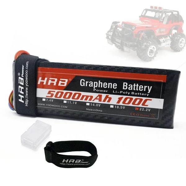 HRB 6S 5000mAh 22,2V Graphen Lipo-Batterie 100 C XT90-S-Anschluss