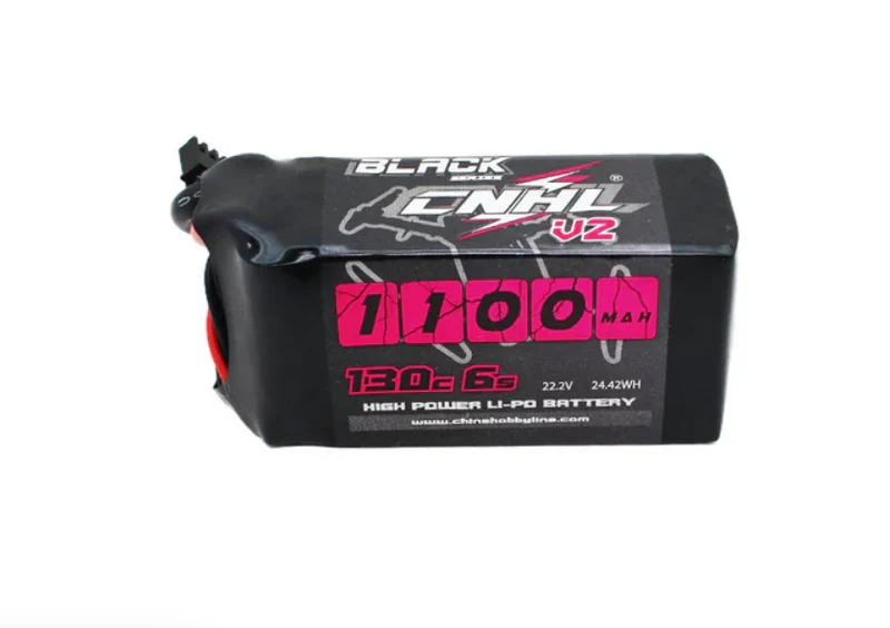 CNHL Black Series V2.0 1100mAh 22,2V 6S 130C Lipo-Akku mit XT60-Stecker