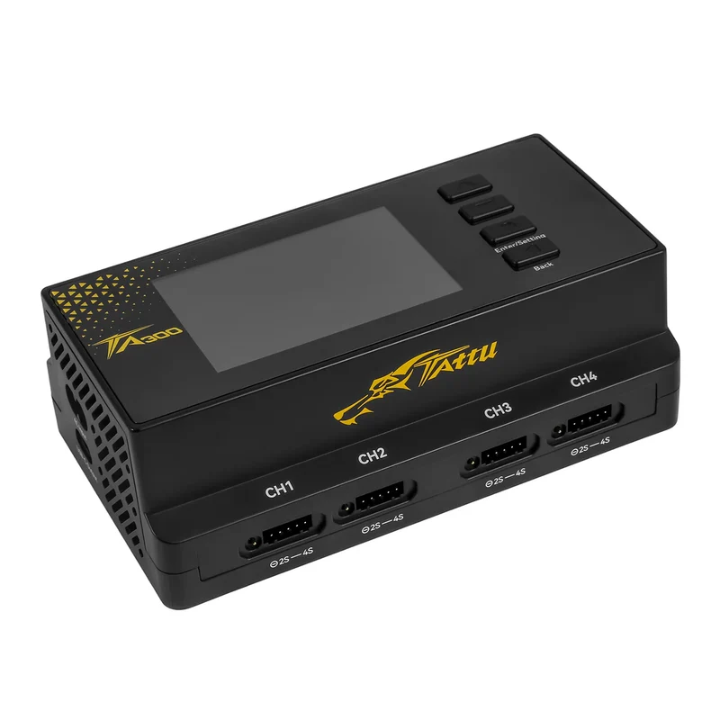 Tattu TA300 8-Kanal-Smart-Ladegerät mit G-Tech