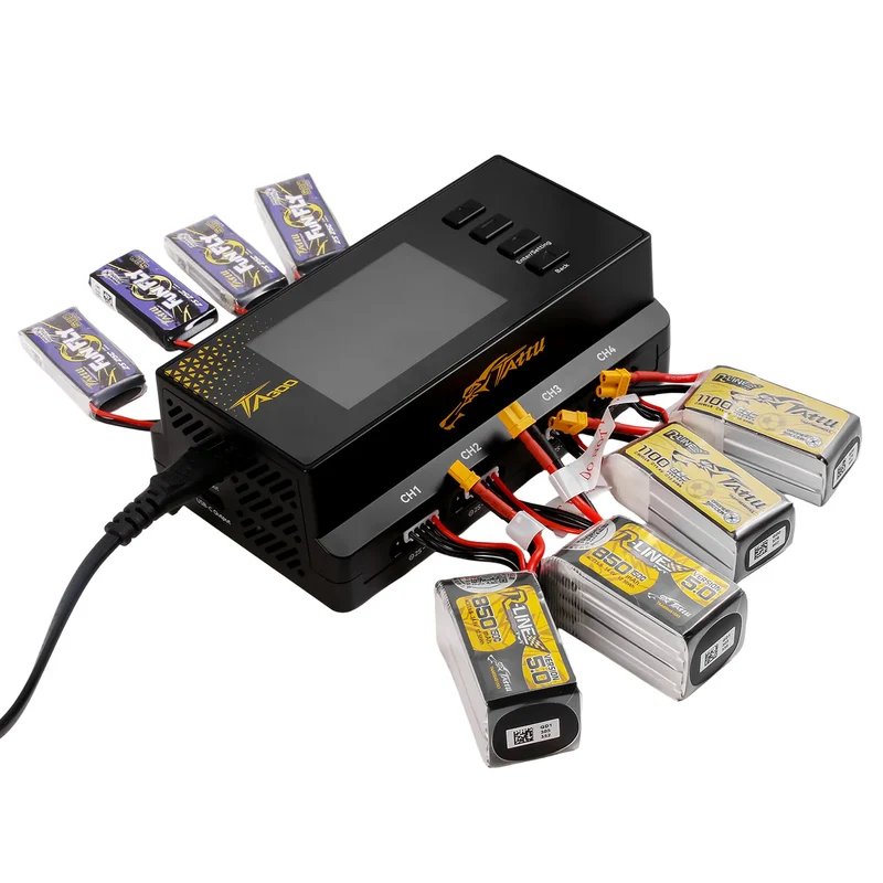 Tattu TA300 8-Kanal-Smart-Ladegerät mit G-Tech
