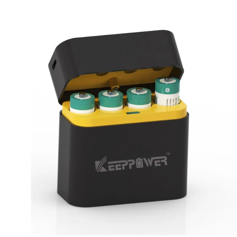 Keeppower I4 Ladegerät mit 4× 1,5V AA Li-Ion-Akkus (4300mWh) – USB-C Eingang