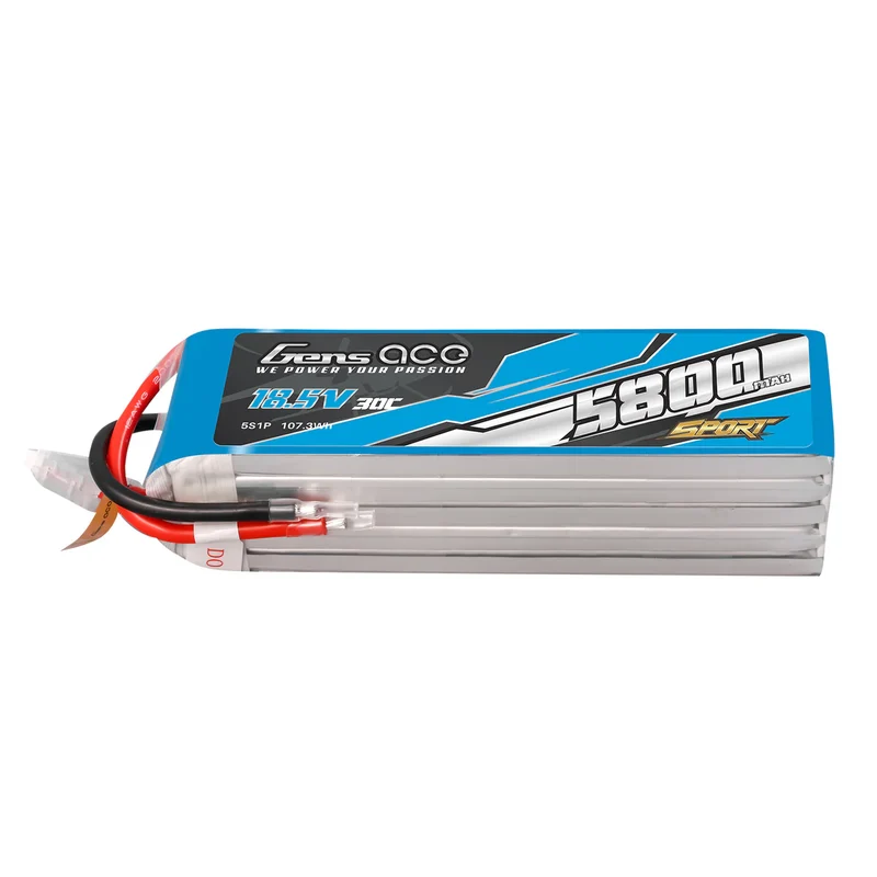 Gens Ace 5800mAh 5S 18,5V 30C Akkupack (F3A)