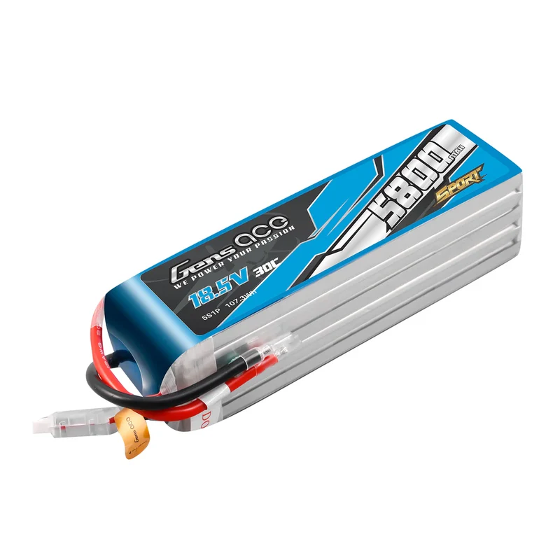 Gens Ace 5800mAh 5S 18,5V 30C Akkupack (F3A)
