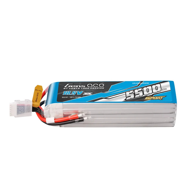 Gens Ace 5500mAh 5S 18,5V 30C Akkupack (F3A)