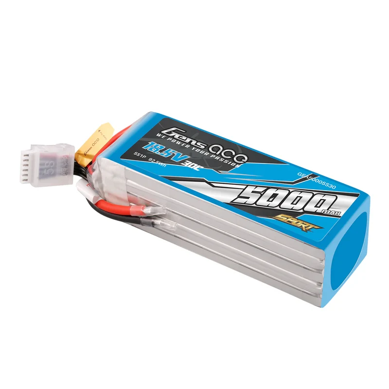 Gens Ace 5000mAh 5S 18,5V 30C Lipo-Akku (F3A)