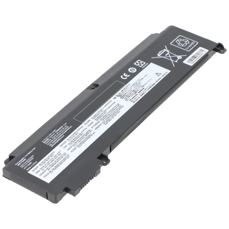AccuCell Akku passend für Lenovo Thinkpad T460s, Li-Polymer Akku 11,4 Volt 2105mAh