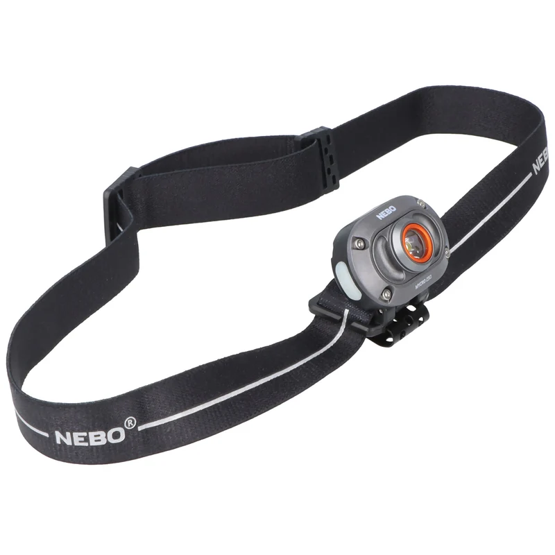 NEBO NEB-HLP-1010-G MYCRO 250 LED-Stirnlampe im Doppelpack