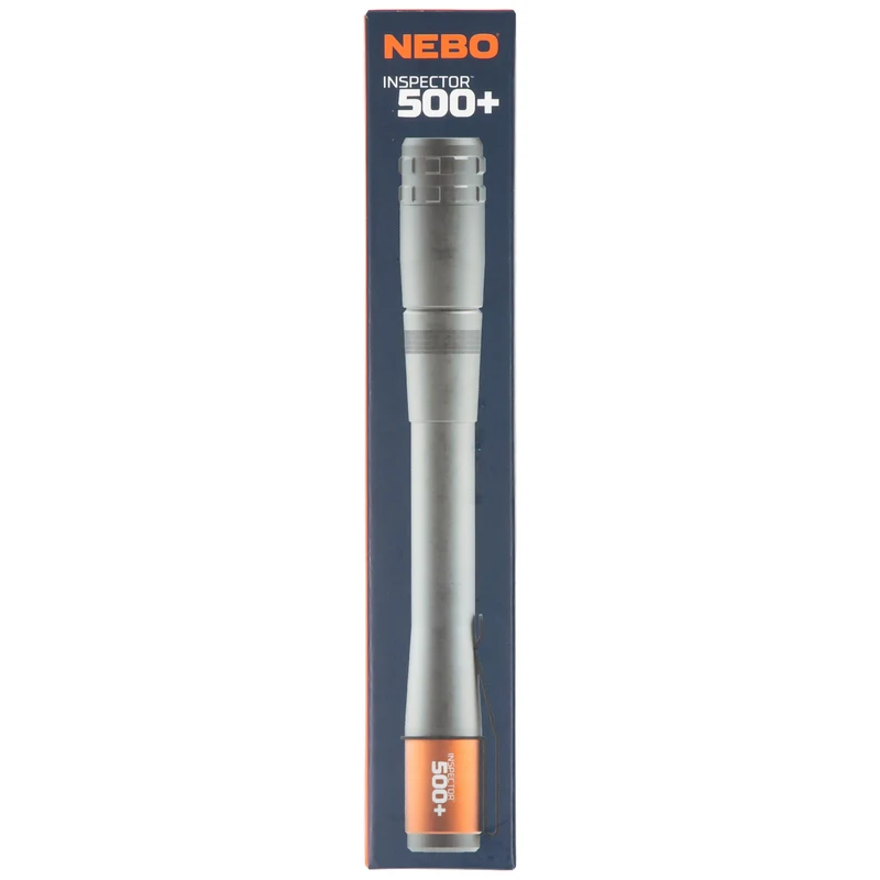 NEBO NEB-POC-1000-G NEBO INSPECTOR™ 500+ Flex, LED Stiftlampe mit flexiblem Schwanenhals