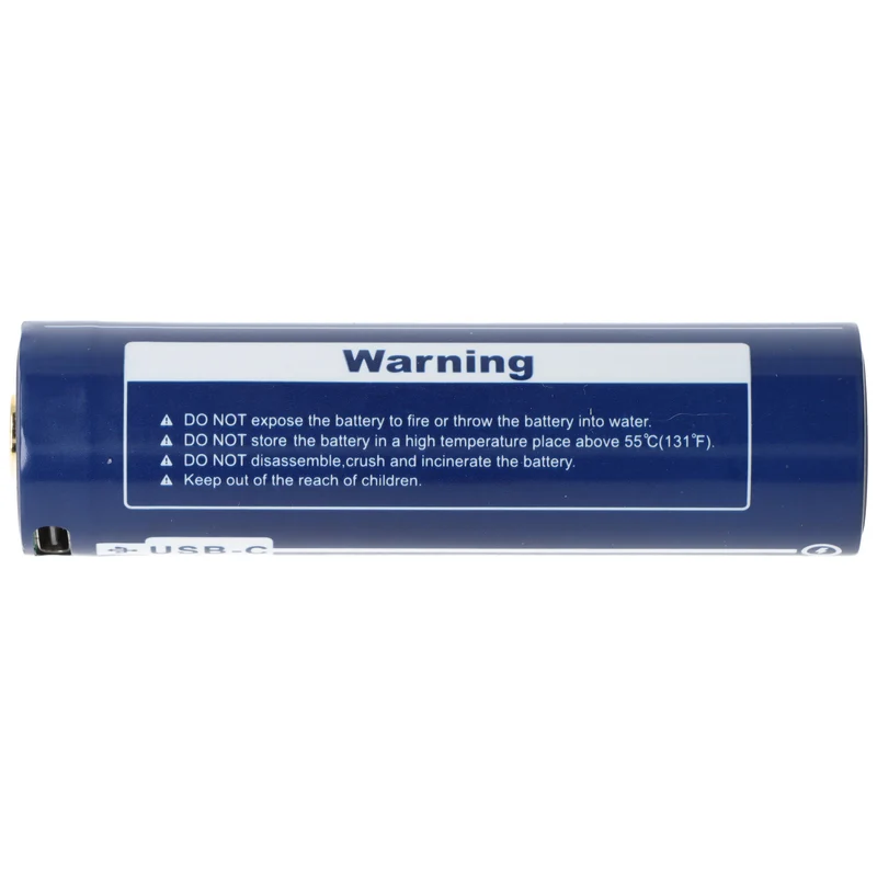 AccuCell 21700 Li-ion Akku 5000mAh, 21750, USB-C, max. Entladestrom 25A, 76,8 x 21,2mm