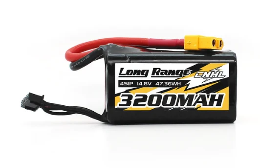 CNHL 18650 DLG 4S1P 3200mAh 14,8V 3C Li-Ion Long Range Pack XT60 Stecker