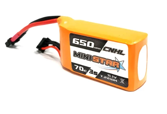 CNHL MiniStar 650mAh 11,1V 3S 70C Lipo Akku mit XT30U (2 St.)