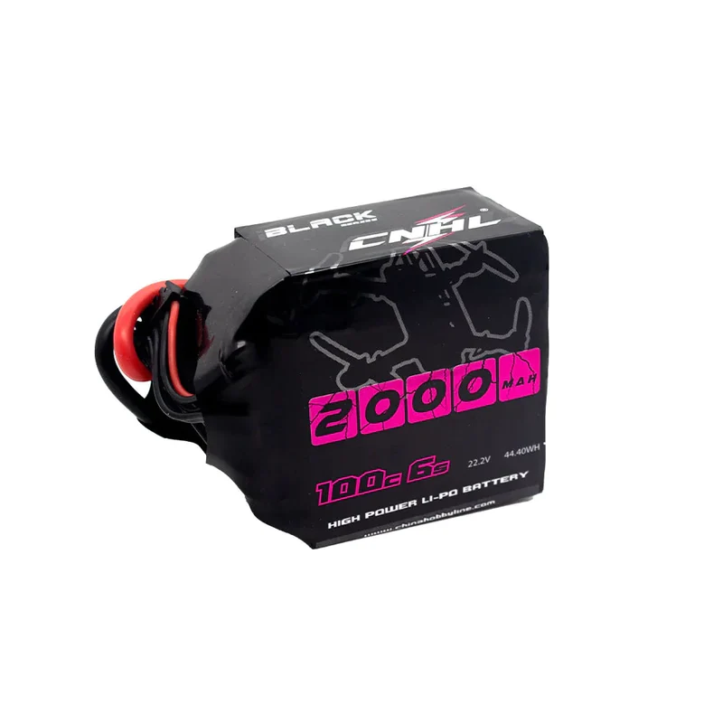 CNHL Black Series 2000mAh 22,2V 6S 100C Lipo-Akku XT60-Stecker