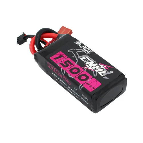 CNHL Black Series 2S 1500mAh 7,4V 100C Lipo Akku mit T/Dean Stecker (2 Stück)
