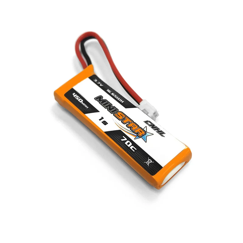 CNHL MiniStar 450mAh 3,7V 1S 70C Lipo Akku mit PH2.0 (4 St.)