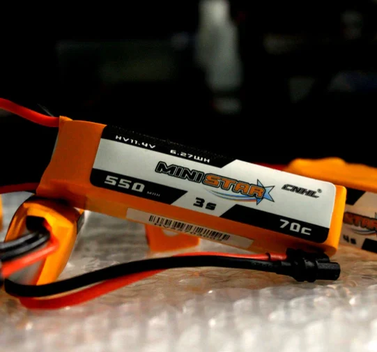 CNHL MiniStar HV 550mAh 11,4V 3s 70c Lipo Akku mit XT30U (3 St.)