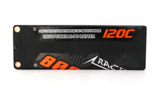 CNHL Racing Series 2S 8000mAh 7,4V 120C Hardcase T/Dean Lipo Akku (2 Stück)