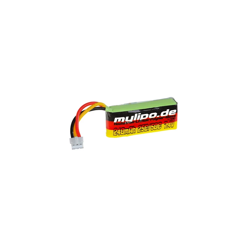MyLipo Lipo Akku 240mAh 7,4V 25C/50C UMX Serie +Blade mCP X BL