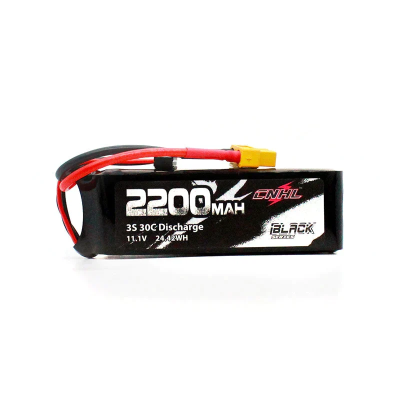 CNHL Black Series 3S 2200mAh 11,1V 30C XT60 Lipo Akku (2 Stück)