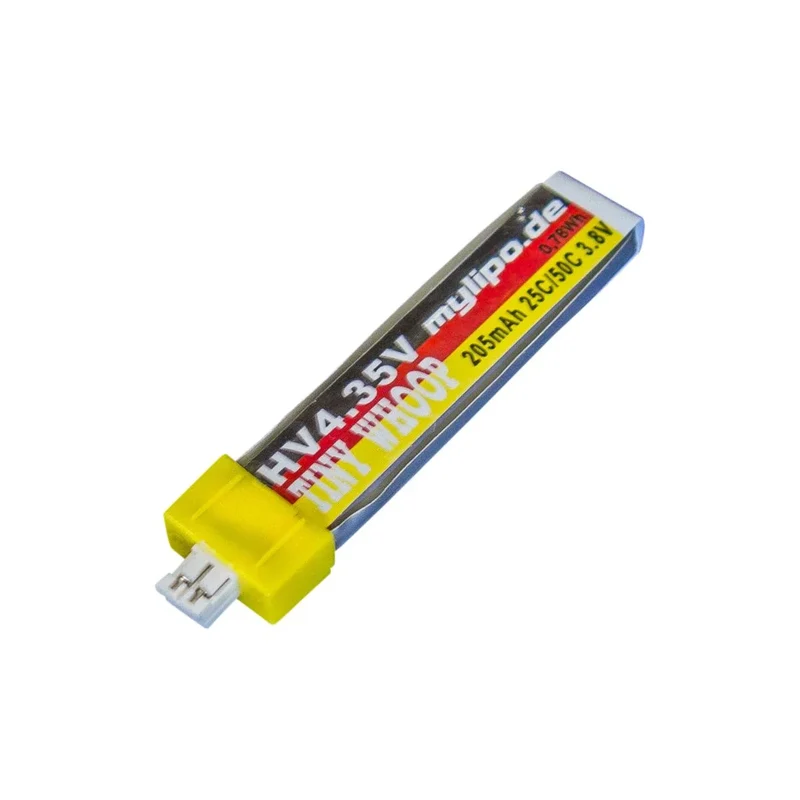 Mylipo Lipo Akku 205mAh HV 3,8V 25C/50C HV 4,35V PH2 Stecker TinyWhoop